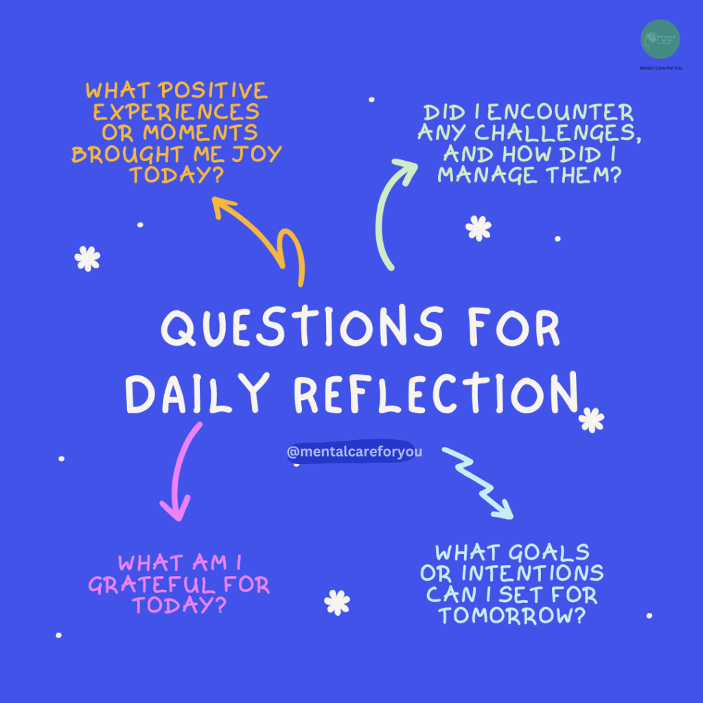 questions for self-reflection